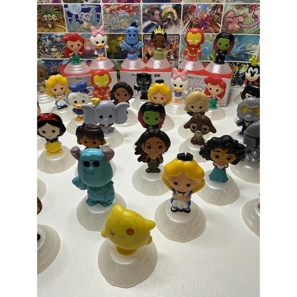 Disney 100 Anniversary Mini Figures‎ Lot of 37 Mixed Characters McDonald's Toys